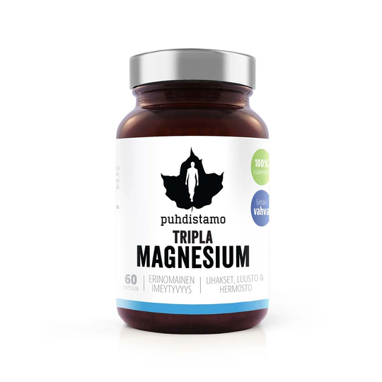Puhdistamo Tripla Magnesium 60 Kaps