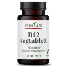 B12 Sugtablett 60 tablettia