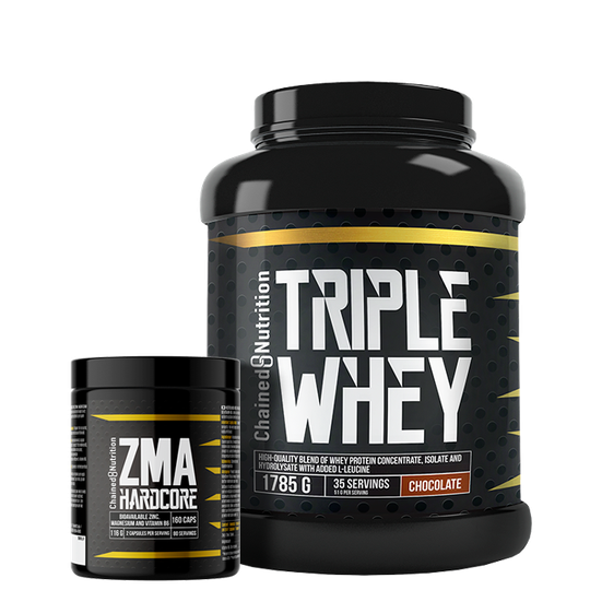 Triple Whey, 1785 g + ZMA Hardcore, 160 kaps