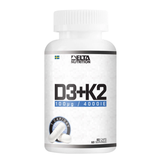 Delta Nutrition Vitamin D3+k2 90 Caps