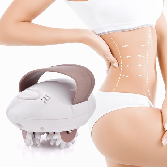 3D Electric Full Body Massager Roller For Weight Loss Fat Burning Anti-Cellulite Relieve Tension Face Slimming