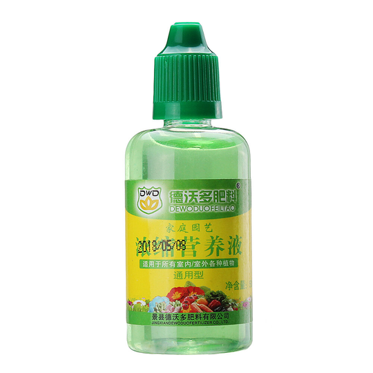 50 ml generell koncentrerad flytande gödselmedel plantering inomhus utomhus växter odla gödselmedel