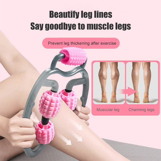 Multifunctional Massage Roller Weight Leg Cellulite Loss Massager Wheel Health Care Bddy Muscle Pain Relief Massage Roller