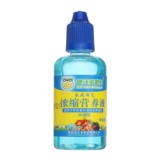 50 ml generell koncentrerad flytande gödselmedel vattenkultur plantering hydroponic växande gödselmedel