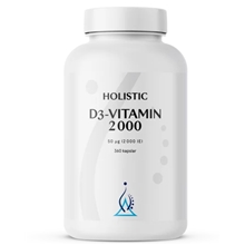 D3-vitamin 360 kapselia