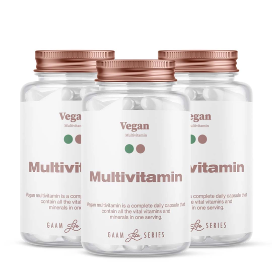 Gaam Life Series Vegan Multivitamin 180 Caps