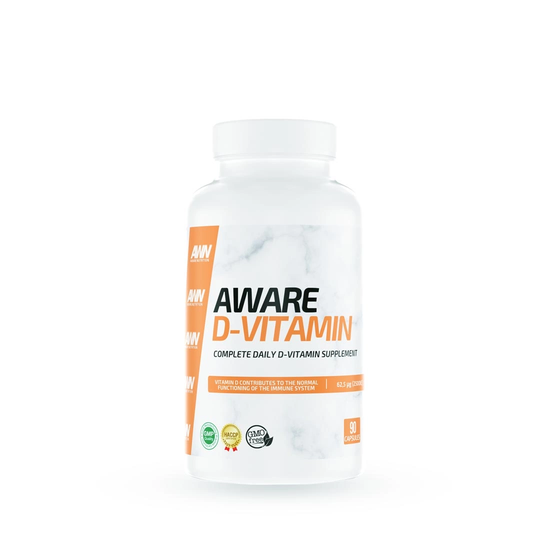 Aware Nutrition D-vitamin 60 Caps