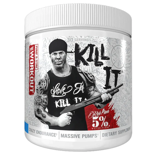 Rich Piana 5% Nutrition Kill It Blue Raspberry