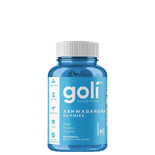 Goli, Ashwagandha, 60 Gummies,Kort datum