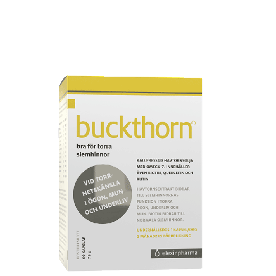 Buckthorn (Tyrnimarjauute), 60 kapselia
