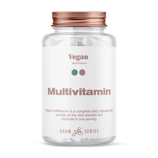 Gaam Life Series Vegan Multivitamin 60 Caps