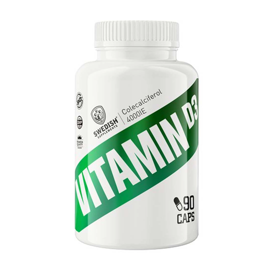 Swedish Supplements Vitamin D3 90 Caps