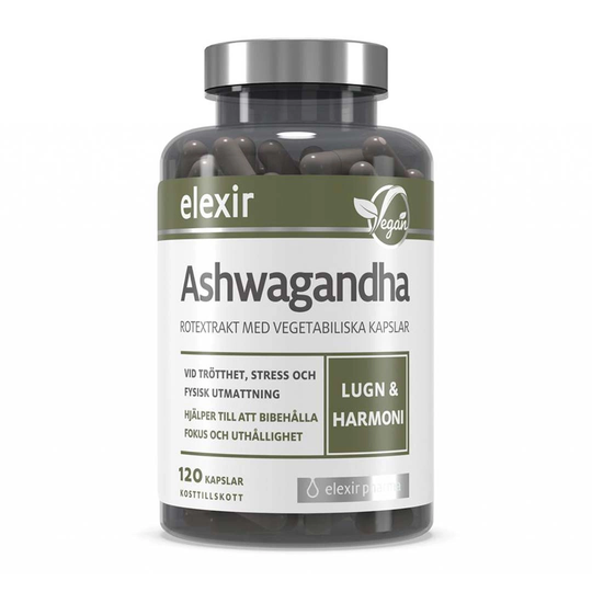 Elexir Pharma Ashwaganda 120 Caps