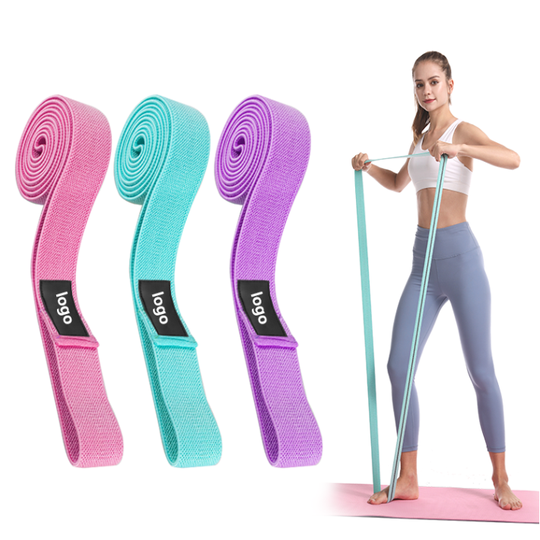 Yogarem Slitstark träningsremmar i bomull Justerbart D-ringsspänne ger flexibilitet för Yoga Stretching Pilates