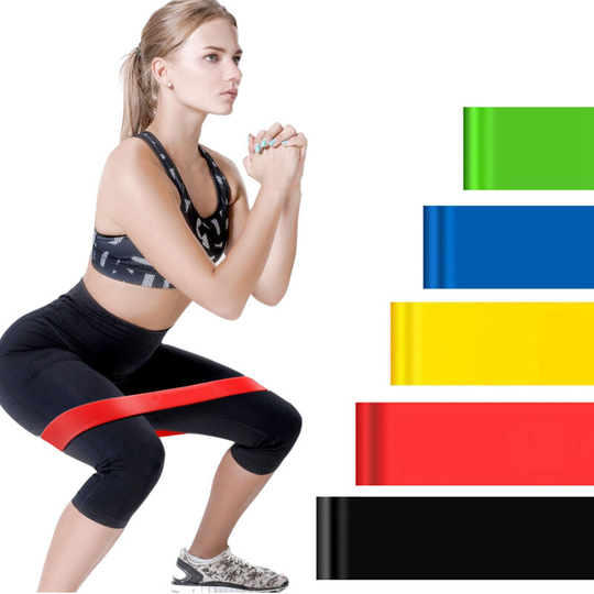 600 * 50MM Elastisk ringresistensband Fitness snörningsband Stretching Band