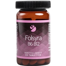 Folsyra B6 B12 90 tablettia