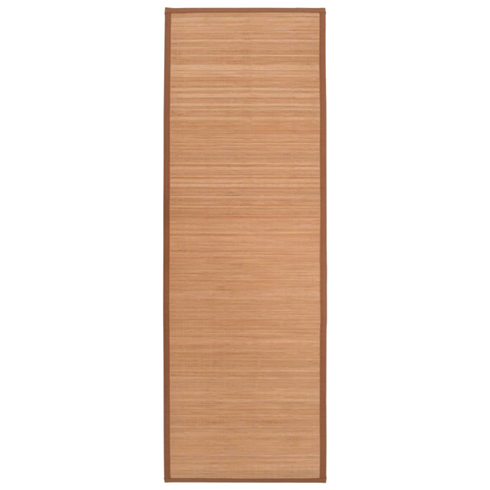 vidaXL Joogamatto bambu 60x180 cm ruskea