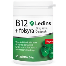B12+Folsyra 60 tablettia