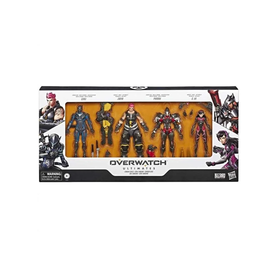Overwatch, Toimintahahmot - Genji, Zarya, Pharah, D.Va