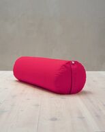 Yogiraj Yoga Bolster -ekologinen tattaribolsteri (Rasberry Red)