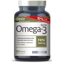 Omega-3 forte 1000 mg 132 kapselia