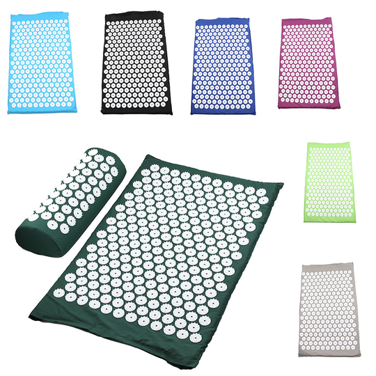 Acupressure mat Massager Cushion Massage Yoga Mat Relieve Stress Back Body Pain Spike Mat Massage Mat