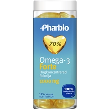Pharbio Omega-3 Forte 175 kapselia