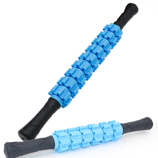 Body Muscle Massage Sticke roller Leg Back Relax Fitness 3D Gear Muscle Massager roller