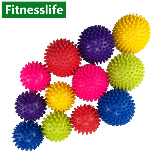 Massage Ball Fitness PVC Hand PVC Soles Hedgehog Sensory Training Grip the Ball Portable Physiotherapy Ball 7.5 9.5cm