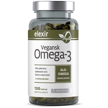 Vegansk Omega-3 120 kapselia