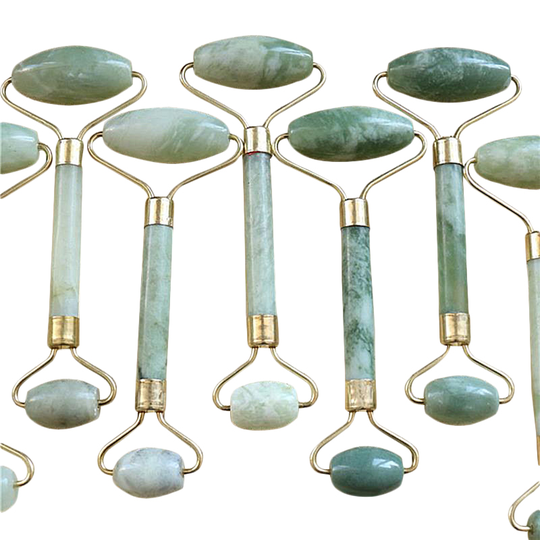 1 Pc Portable Pratical Facial Massage Roller Natural Jade Anti Wrinkle Face Slimming Shaper Body Foot Relaxation Beauty Tool
