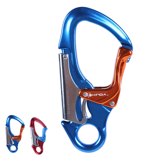 XindaXD-Q9652Aluminium30KNKlättringFlygsäkerhet Carabiner Fire Räddning Säkerhet Auto Lås