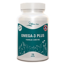 Omega-3 Plus 75 kapselia