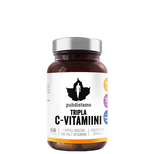 Tripla C-vitamiini, 60 caps